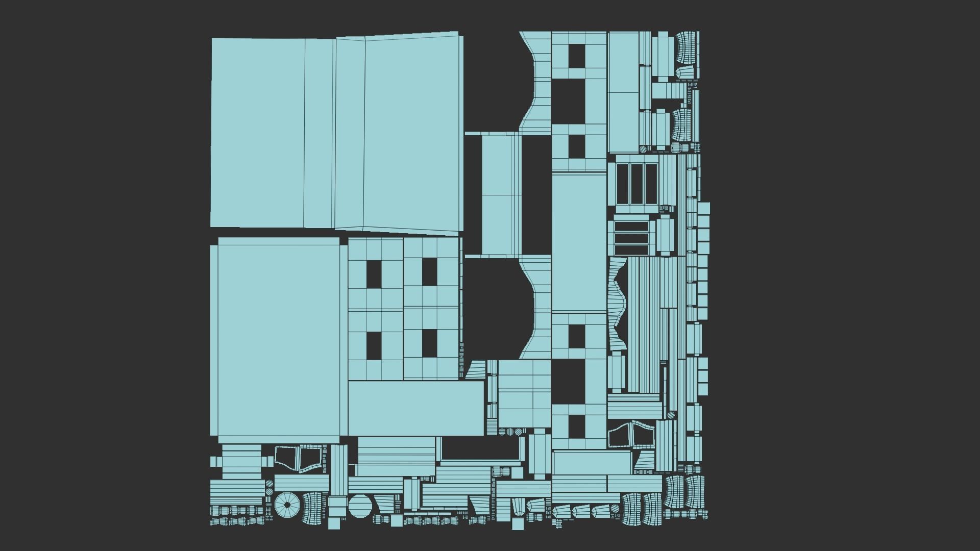 Western Saloon - Old West Scene Asset - Backdrop Full Perm Low-poly 3D model_13