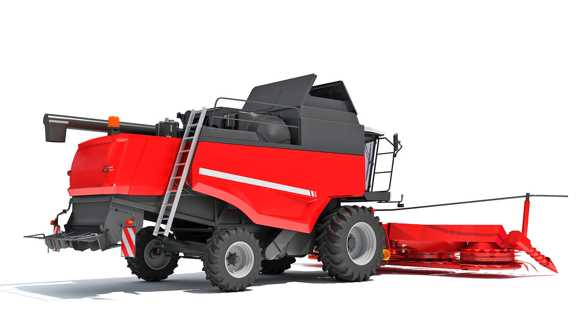  Combine Harvester 3D model_5