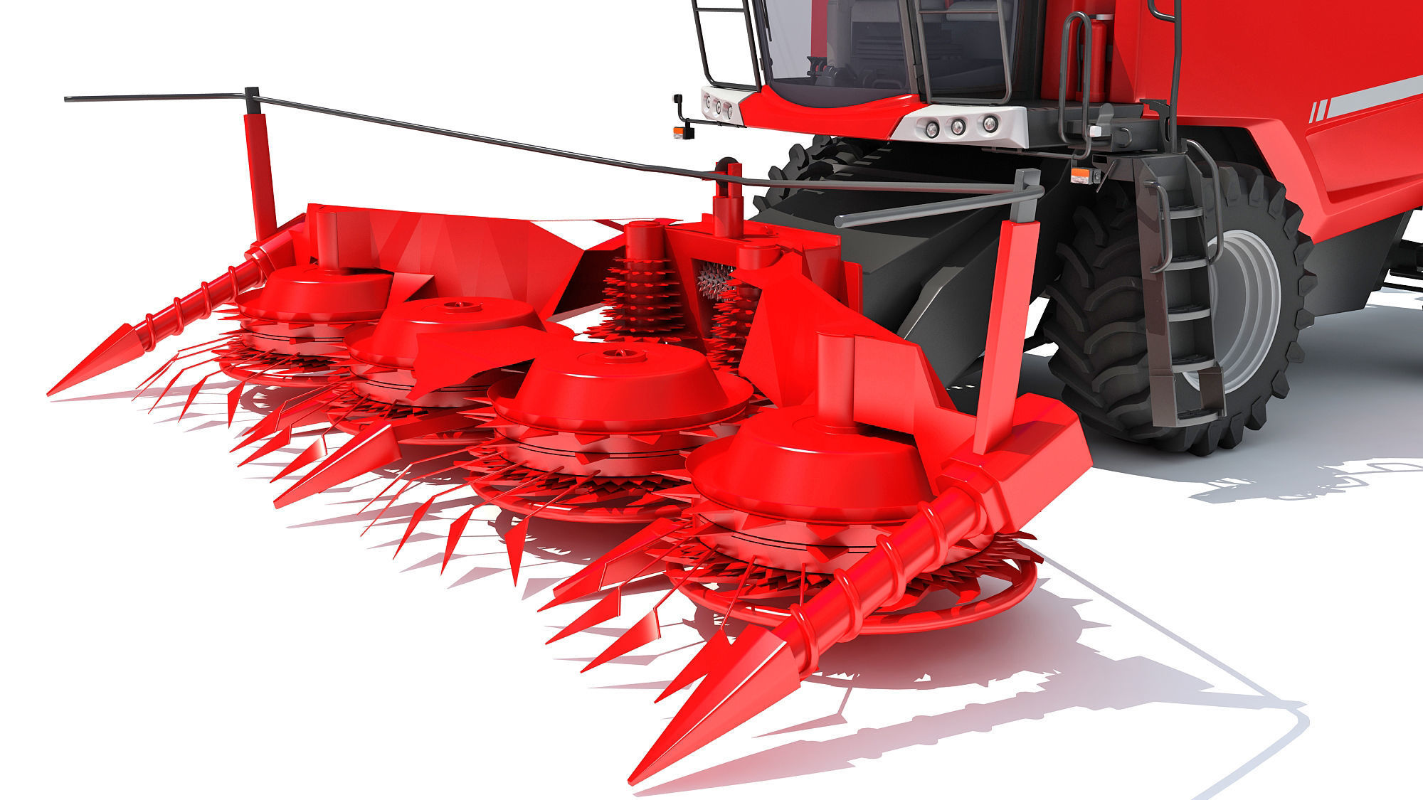  Combine Harvester 3D model_12