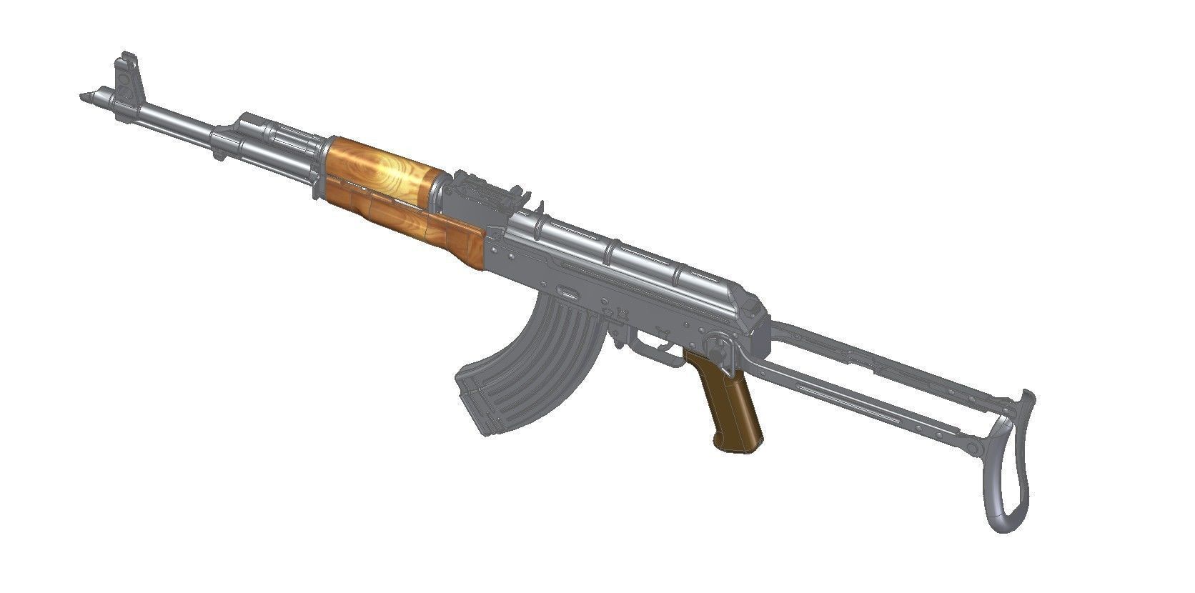 AKMS 6P4 3D model_17