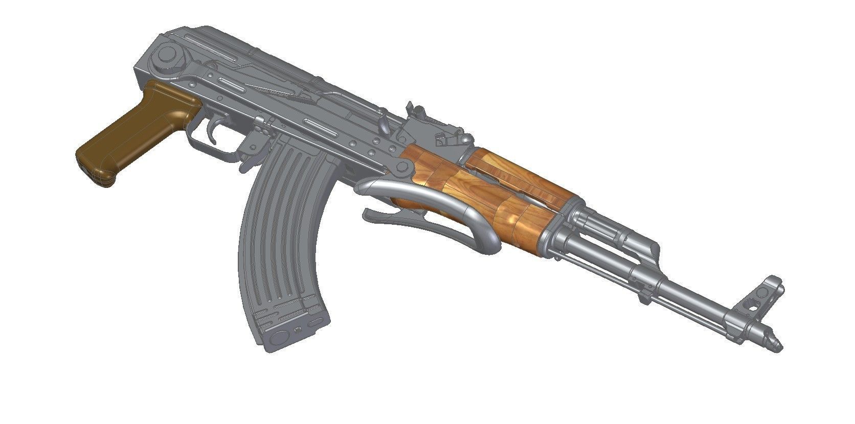 AKMS 6P4 3D model_12