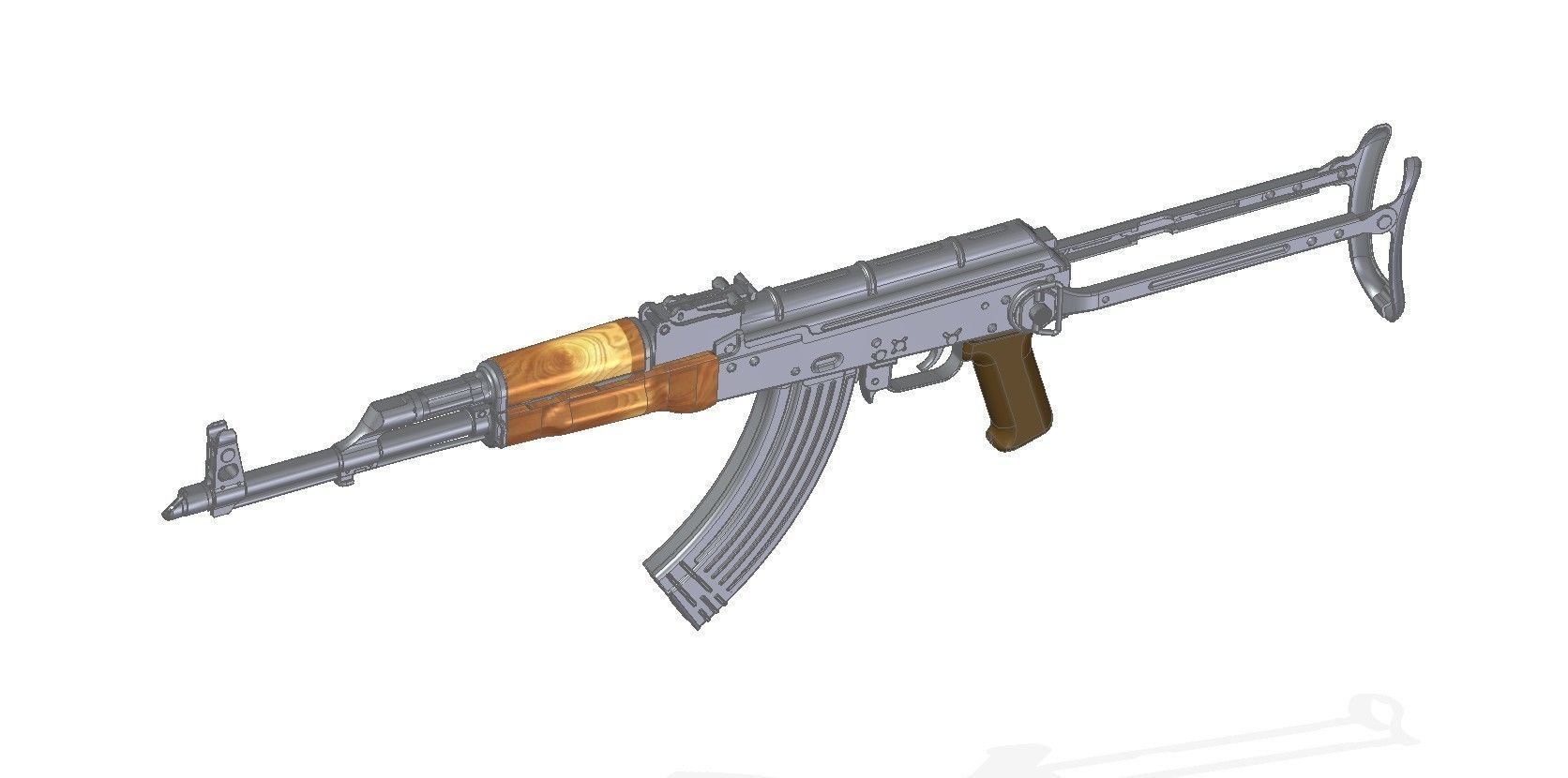 AKMS 6P4 3D model_16