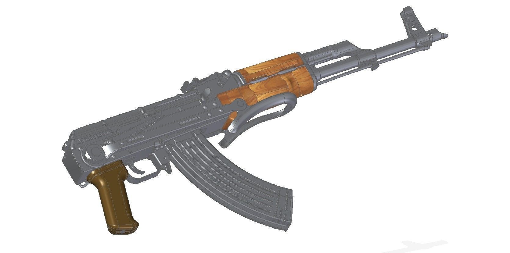 AKMS 6P4 3D model_11