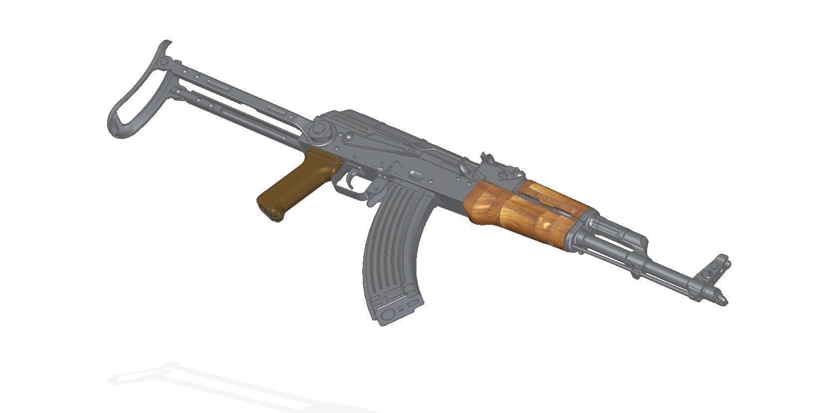 AKMS 6P4 3D model_21