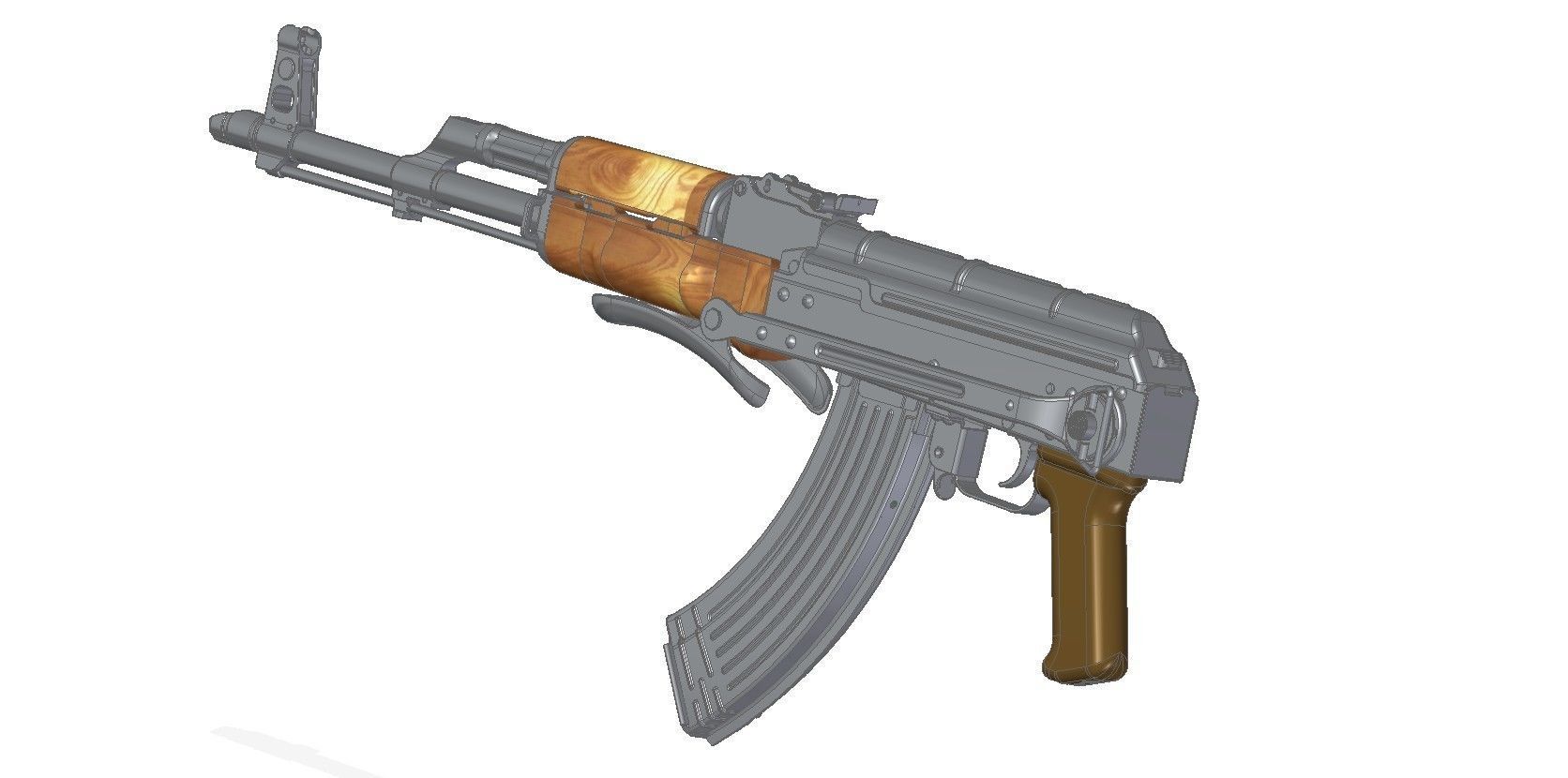 AKMS 6P4 3D model_13