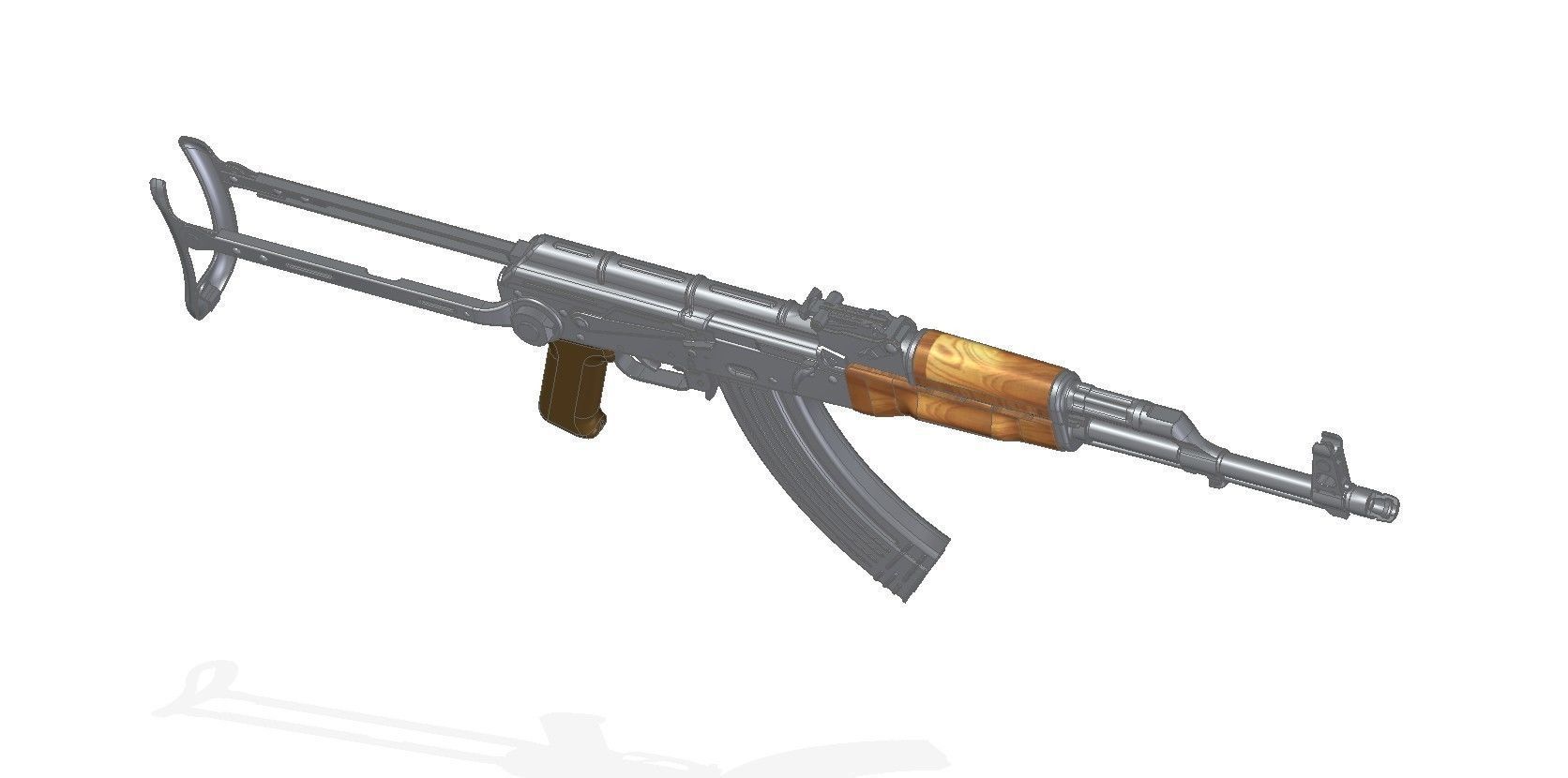 AKMS 6P4 3D model_19