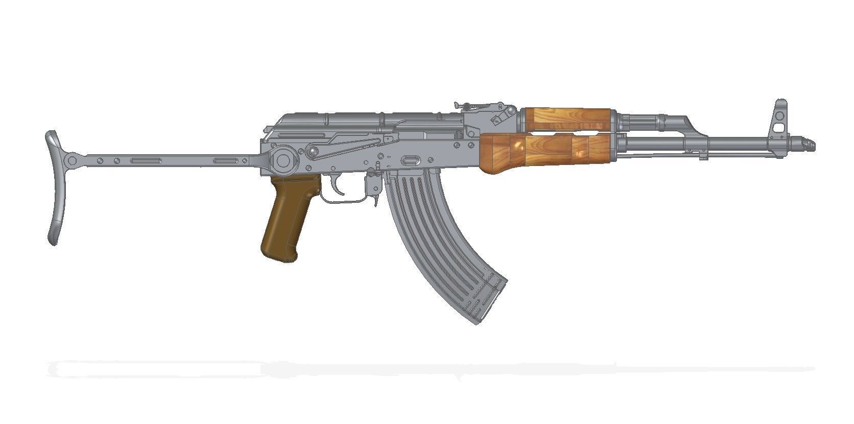 AKMS 6P4 3D model_22