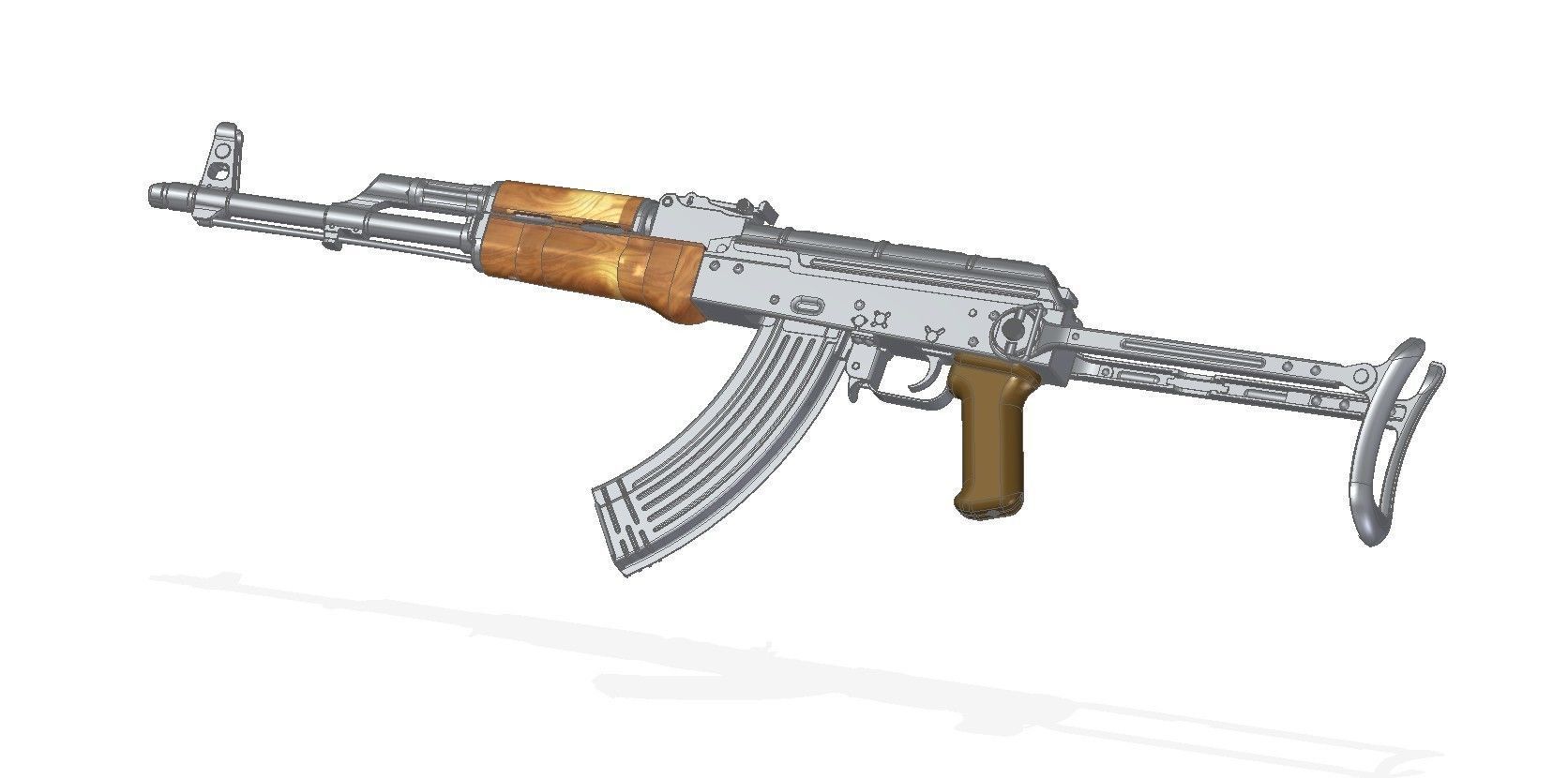 AKMS 6P4 3D model_15