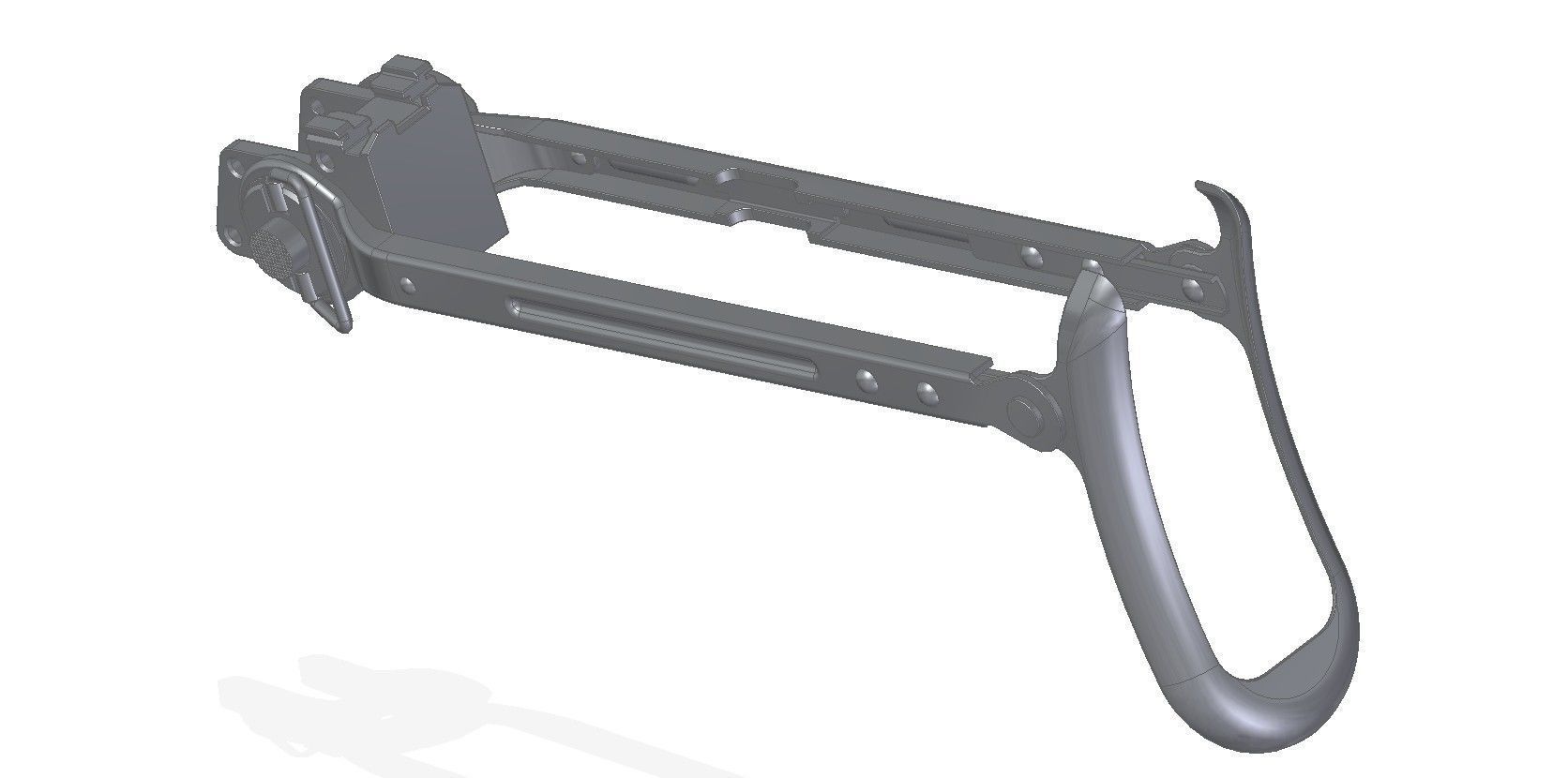 AKMS stock kit 3D model_2