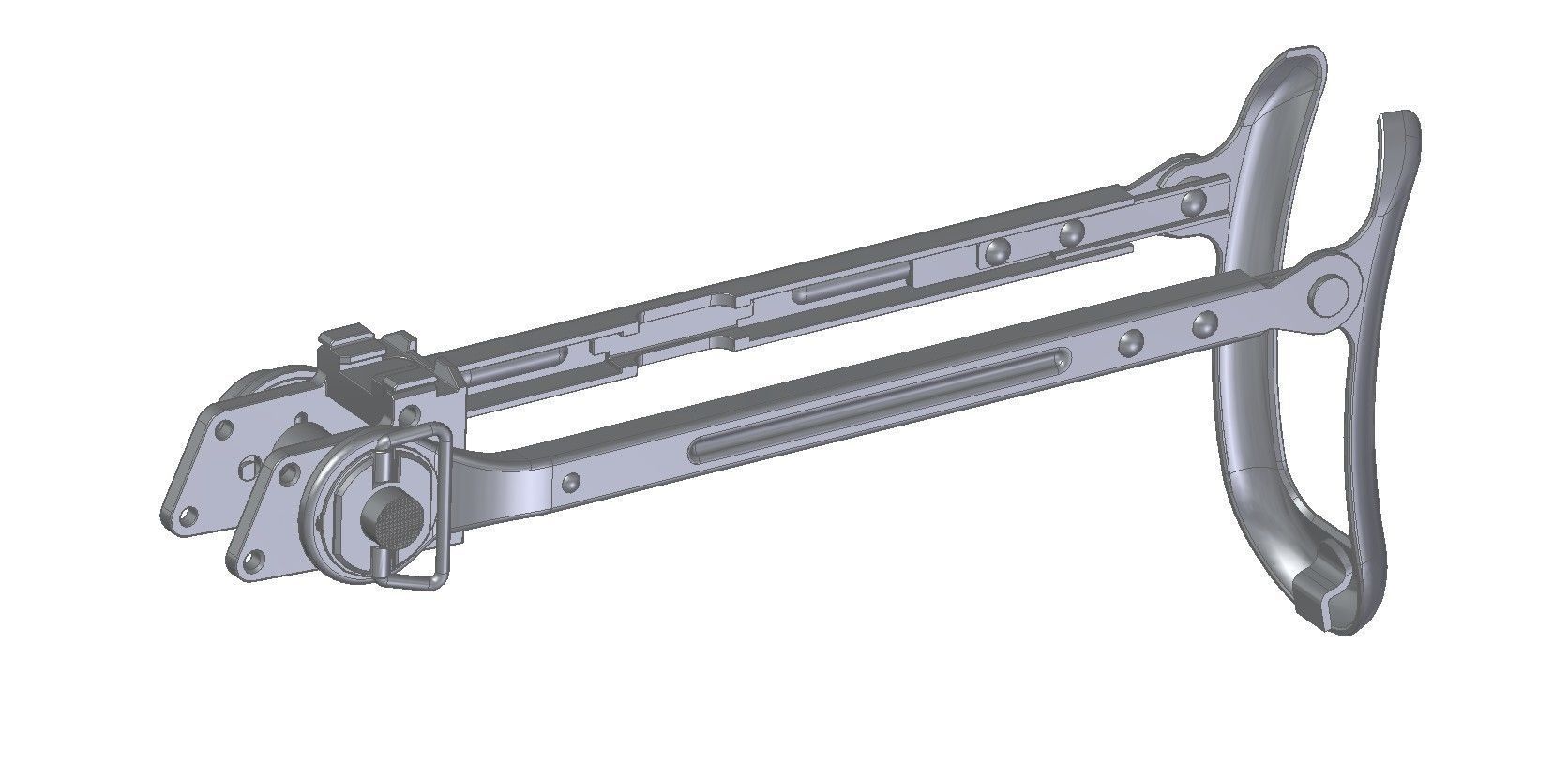 AKMS stock kit 3D model_1