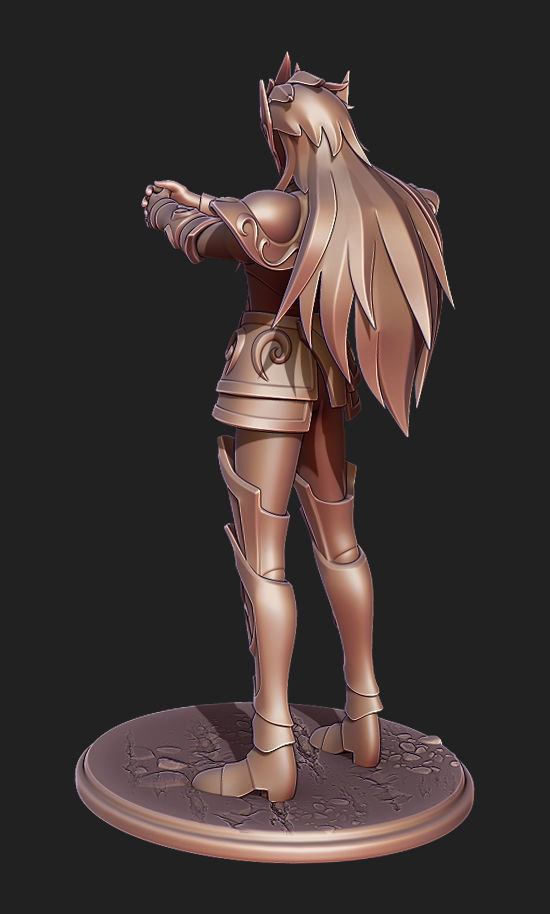 Saint Seiya Kamus Aquarius 3D print model_6