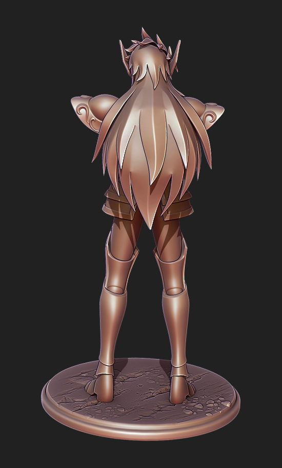 Saint Seiya Kamus Aquarius 3D print model_7