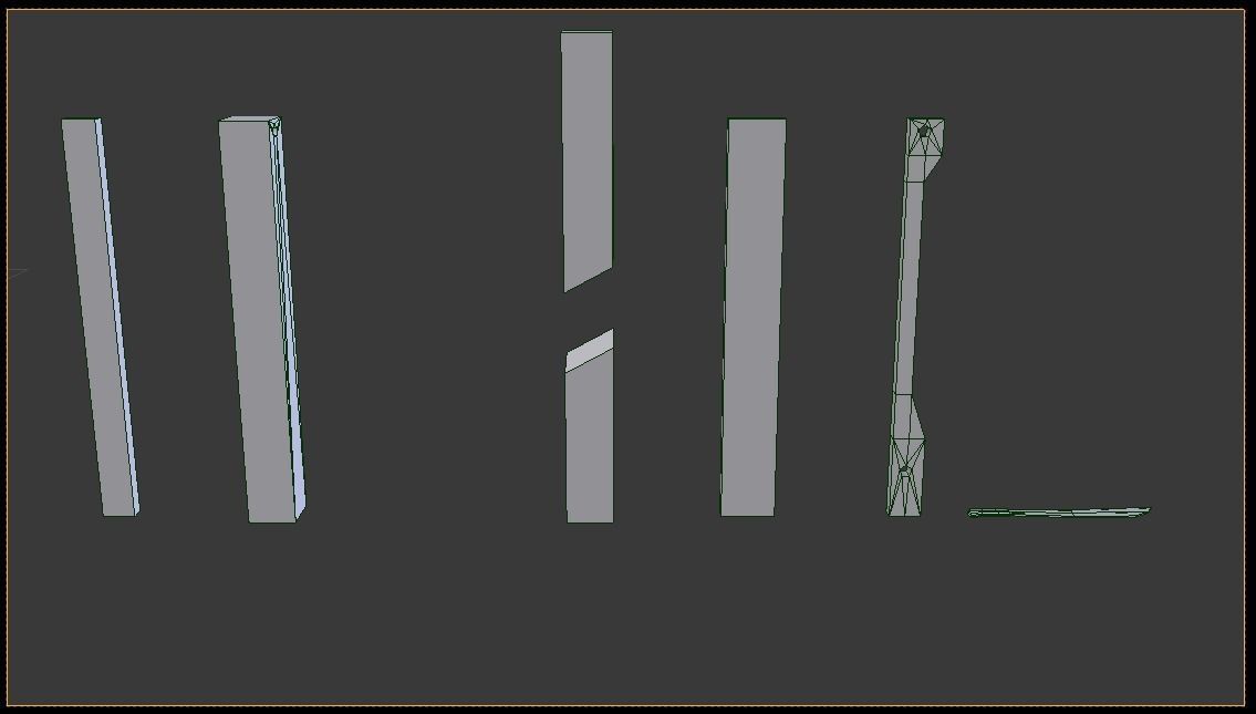 Pack Props Free low-poly 3D model_3