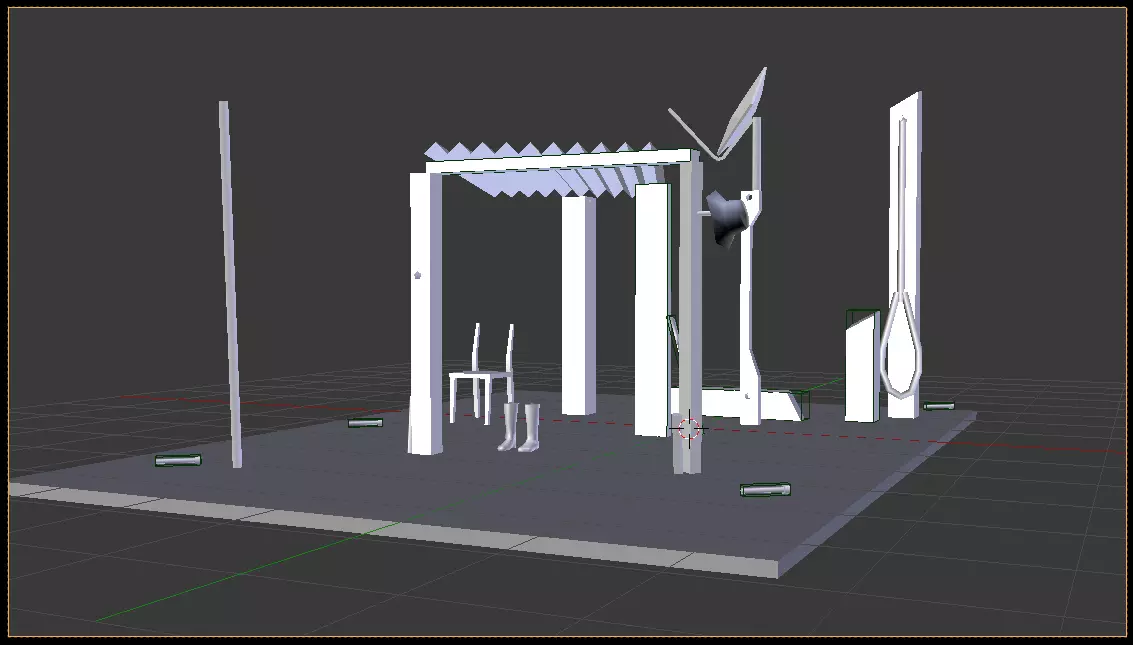 Pack Props Free low-poly 3D model_0