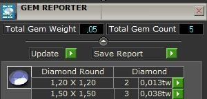 ring with stones 3D print model_30