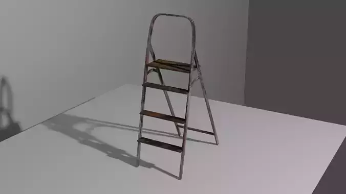 Dirty Old Rusted Ladder