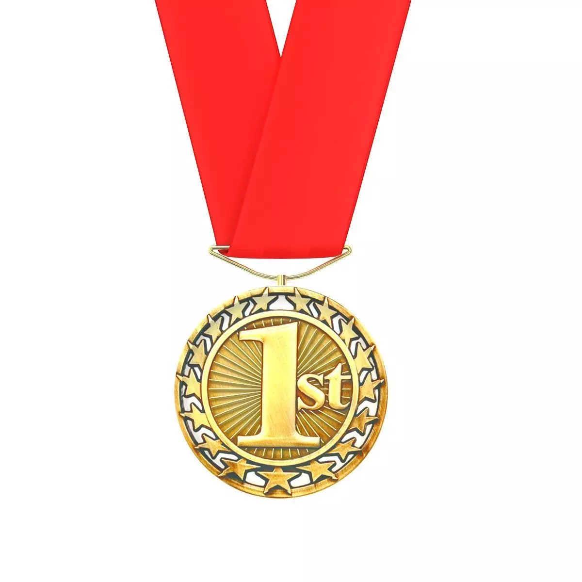 Sports Medal Trophy Mockup 6 3D model_0
