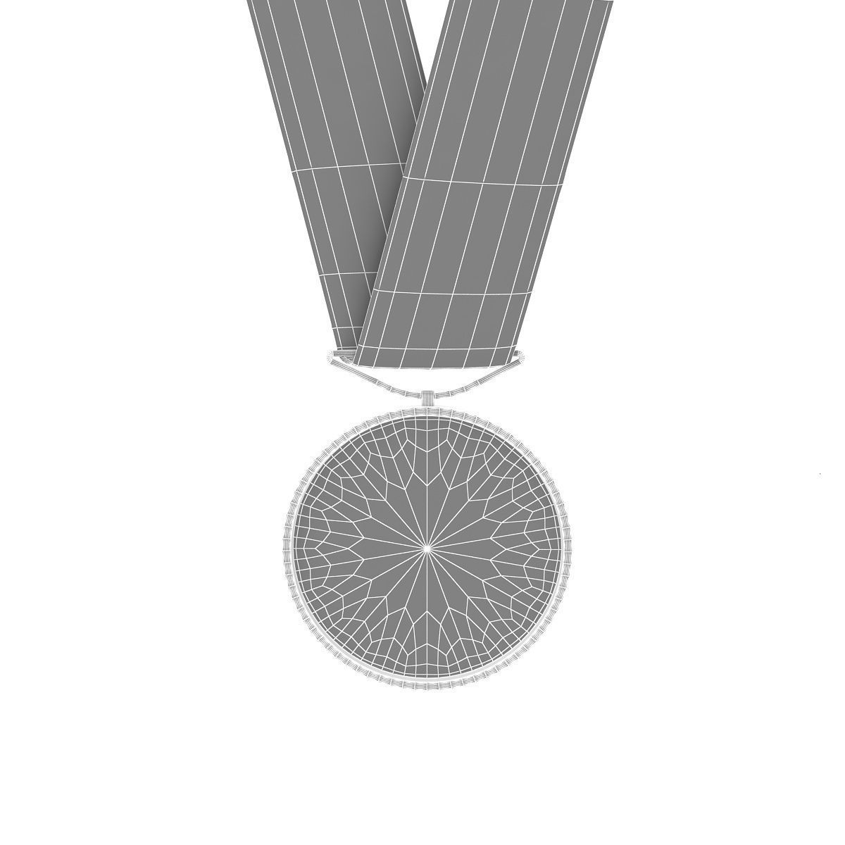 Sports Medal Trophy Mockup 6 3D model_5
