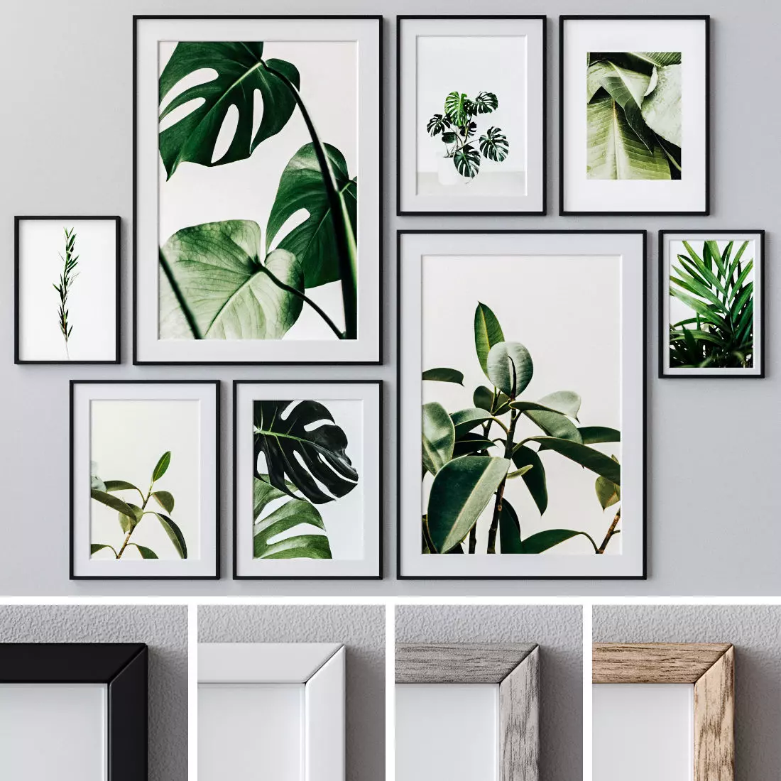 Photo Frames Set  204 3D model_0