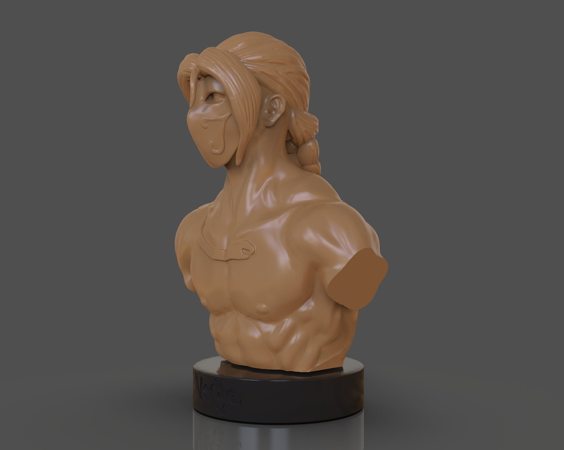 Vega Bust 3D print model_9