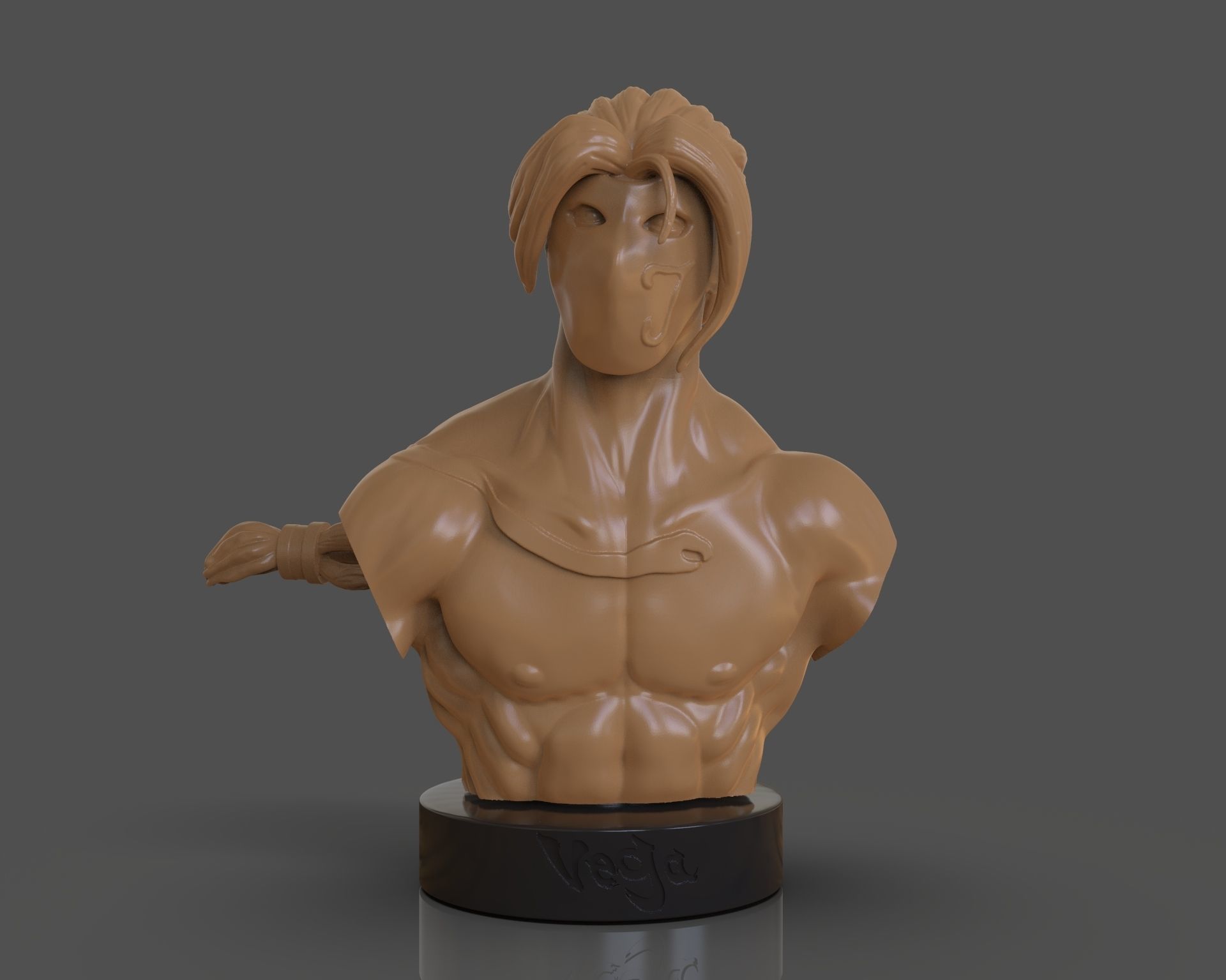 Vega Bust 3D print model_7