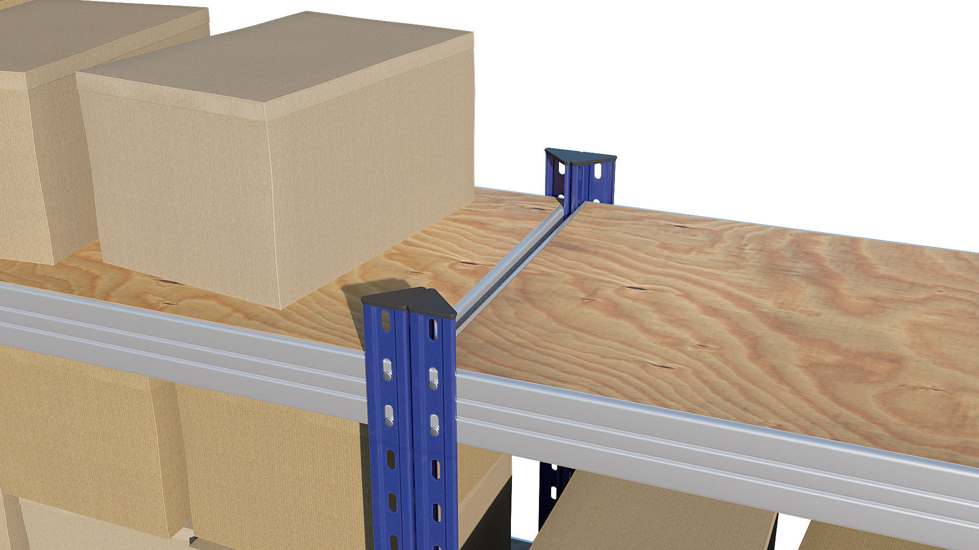 Warehouse Racking 3D model_10