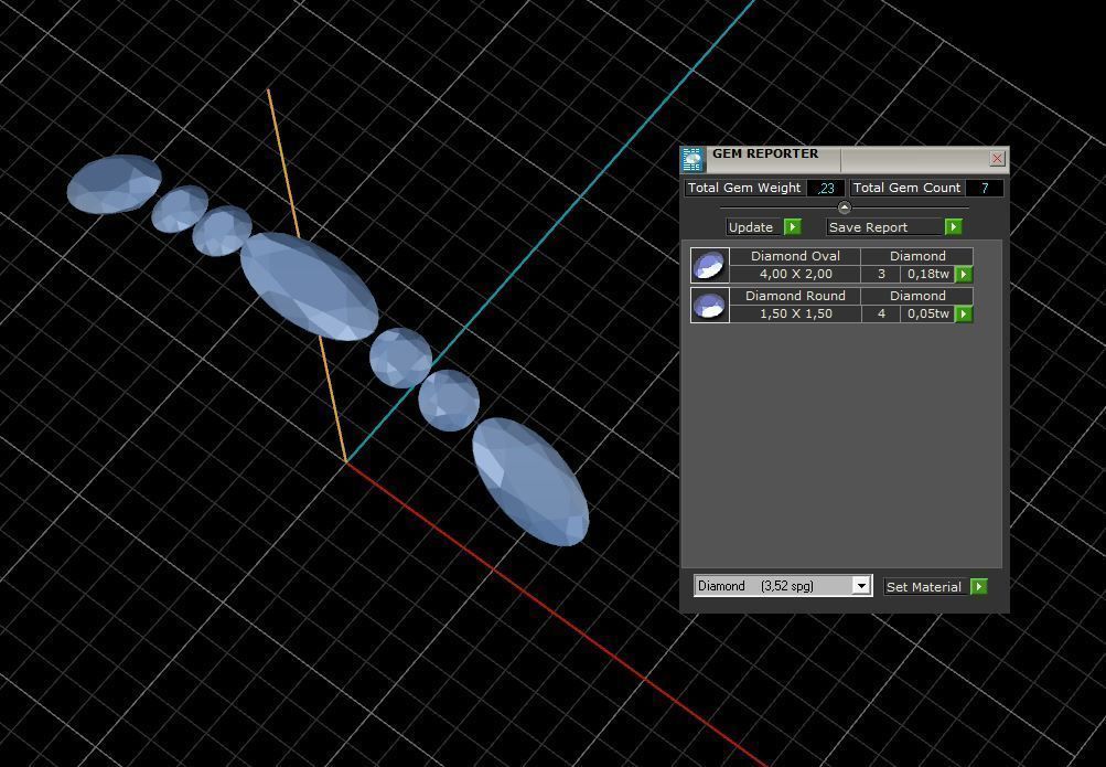 solitaire woman ring 3D print model_3