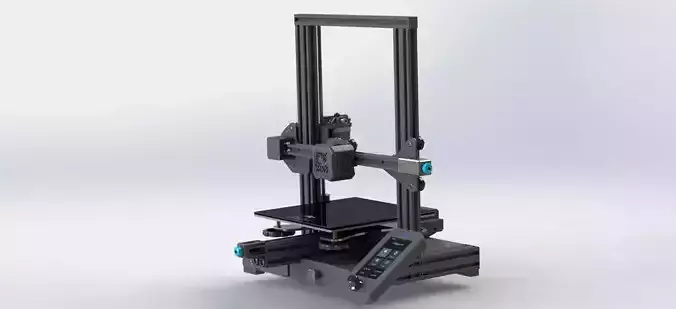 Ender 3 v2 3D model
