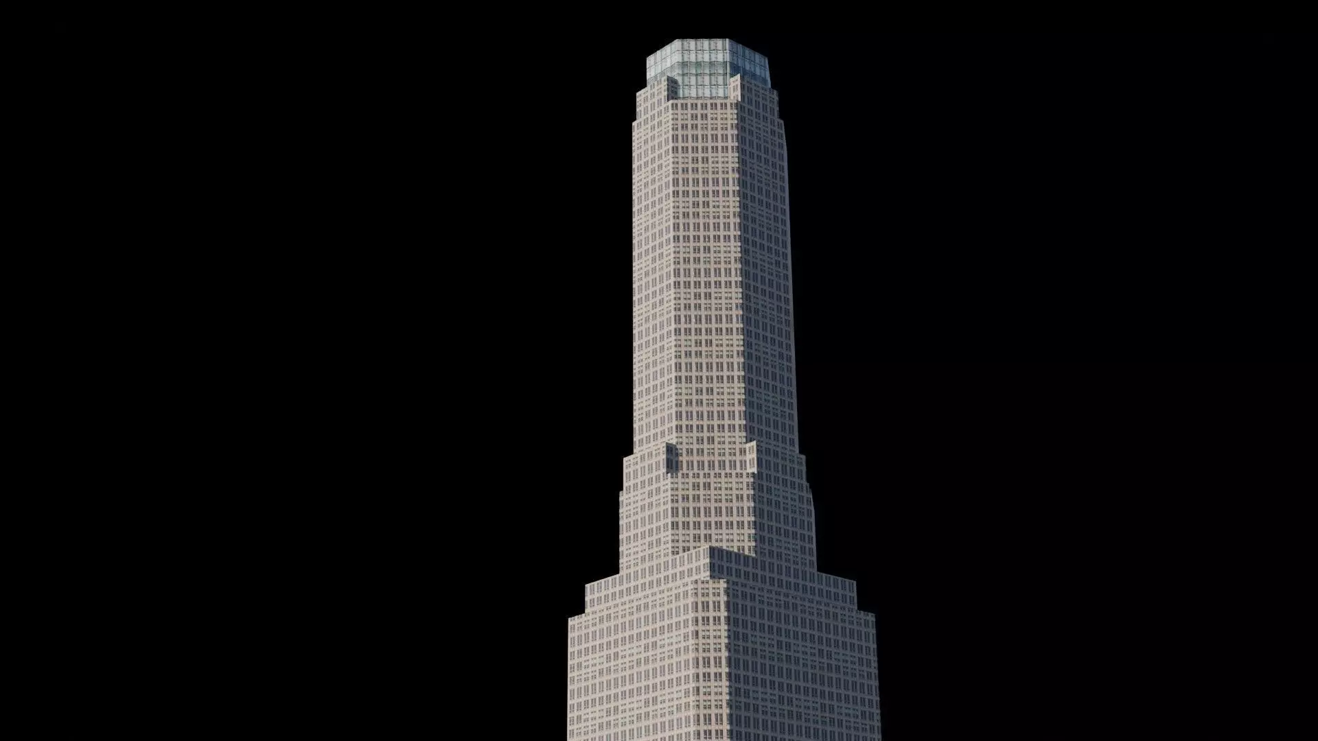 383 Madison Ave - NYC Low-poly 3D model_0