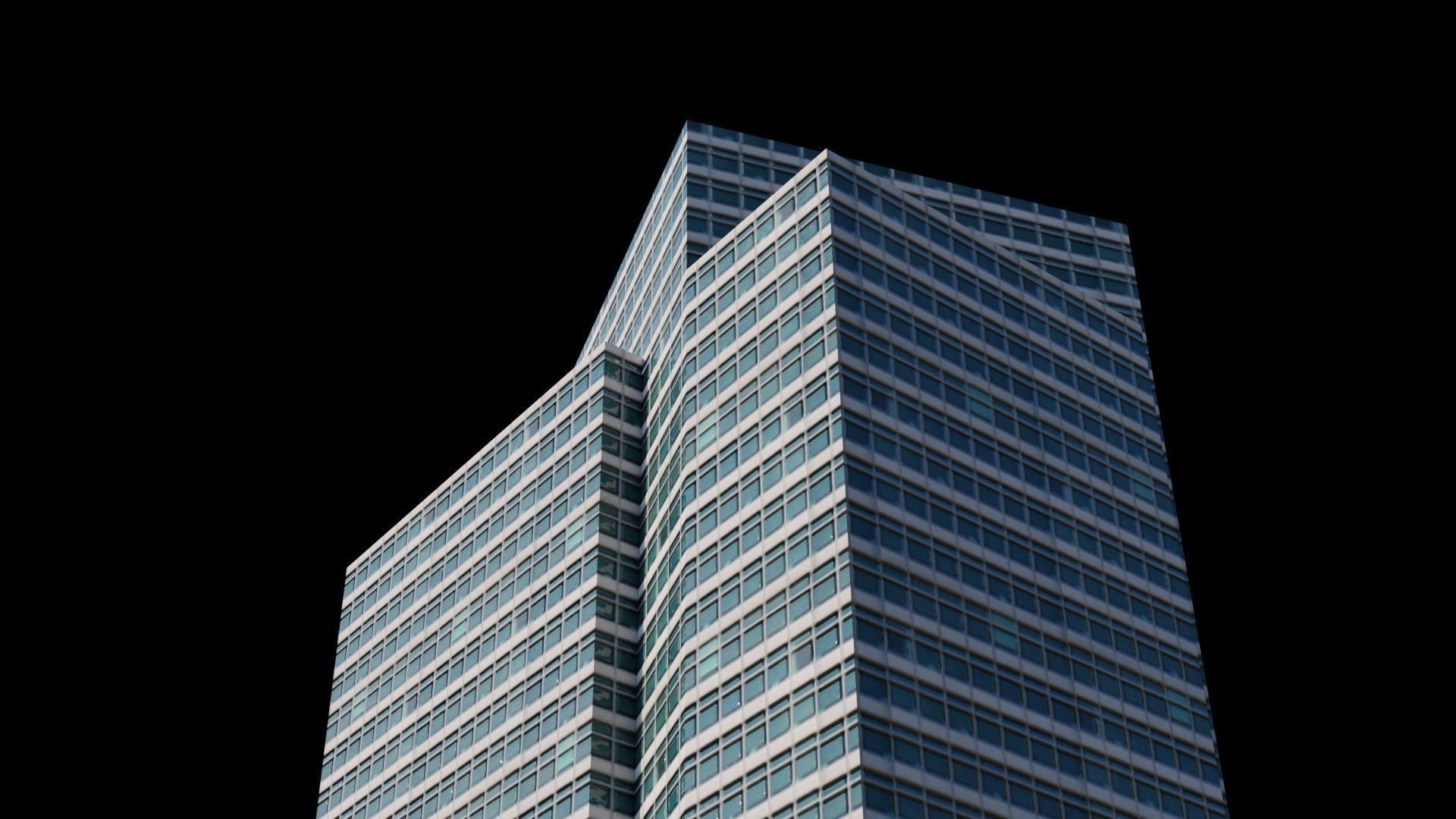 200 West Street - NYC Low-poly 3D model_3