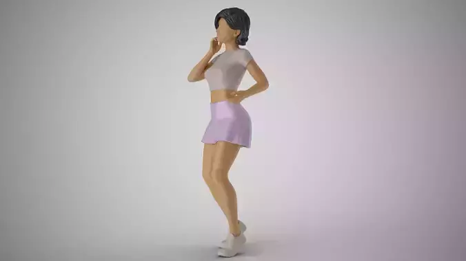 Undecided Girl Dress Choice