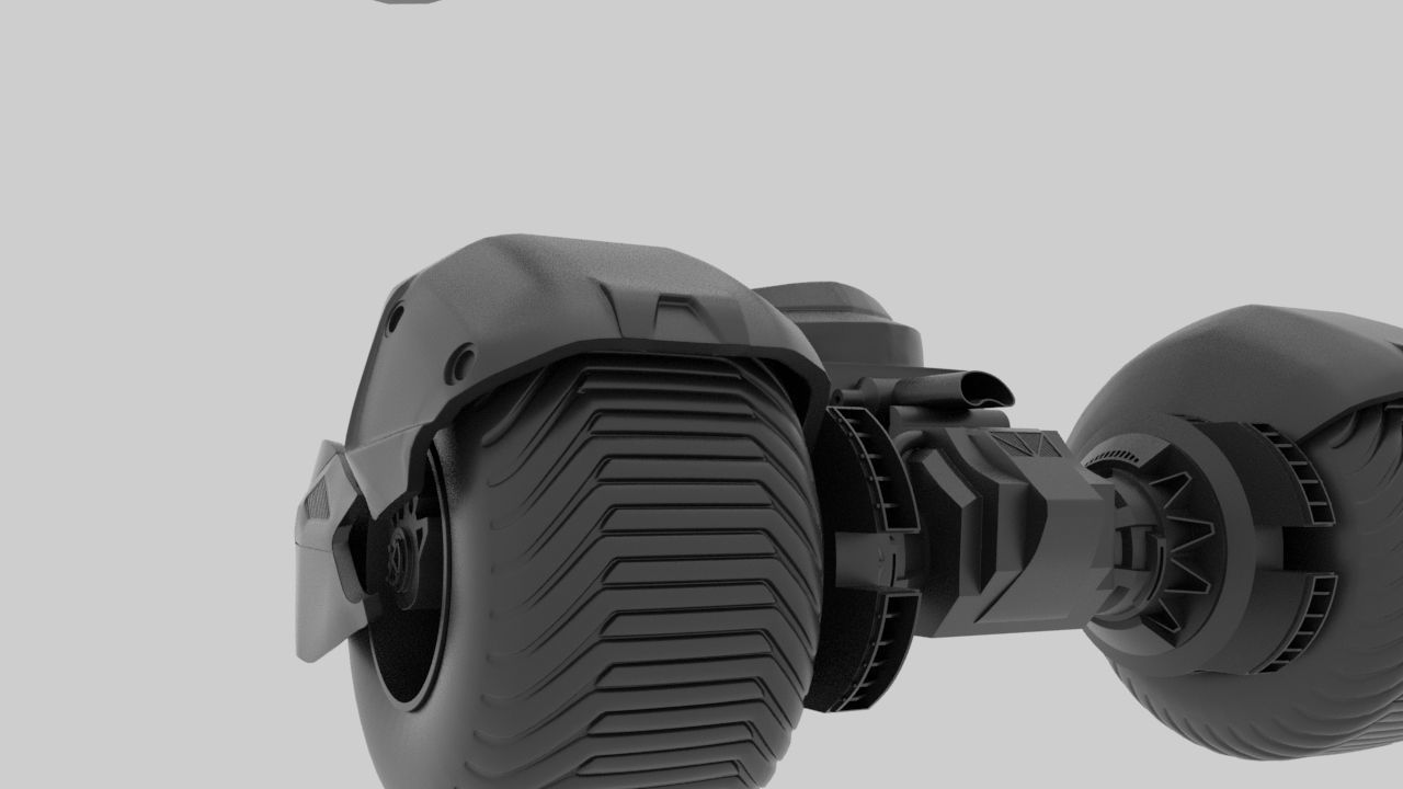 Batmobile  3d Printed 3D print model_20