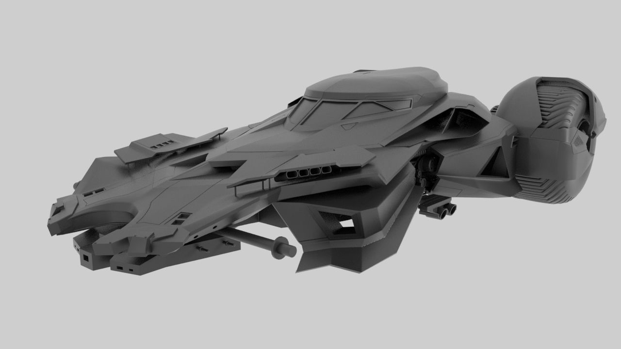 Batmobile  3d Printed 3D print model_39