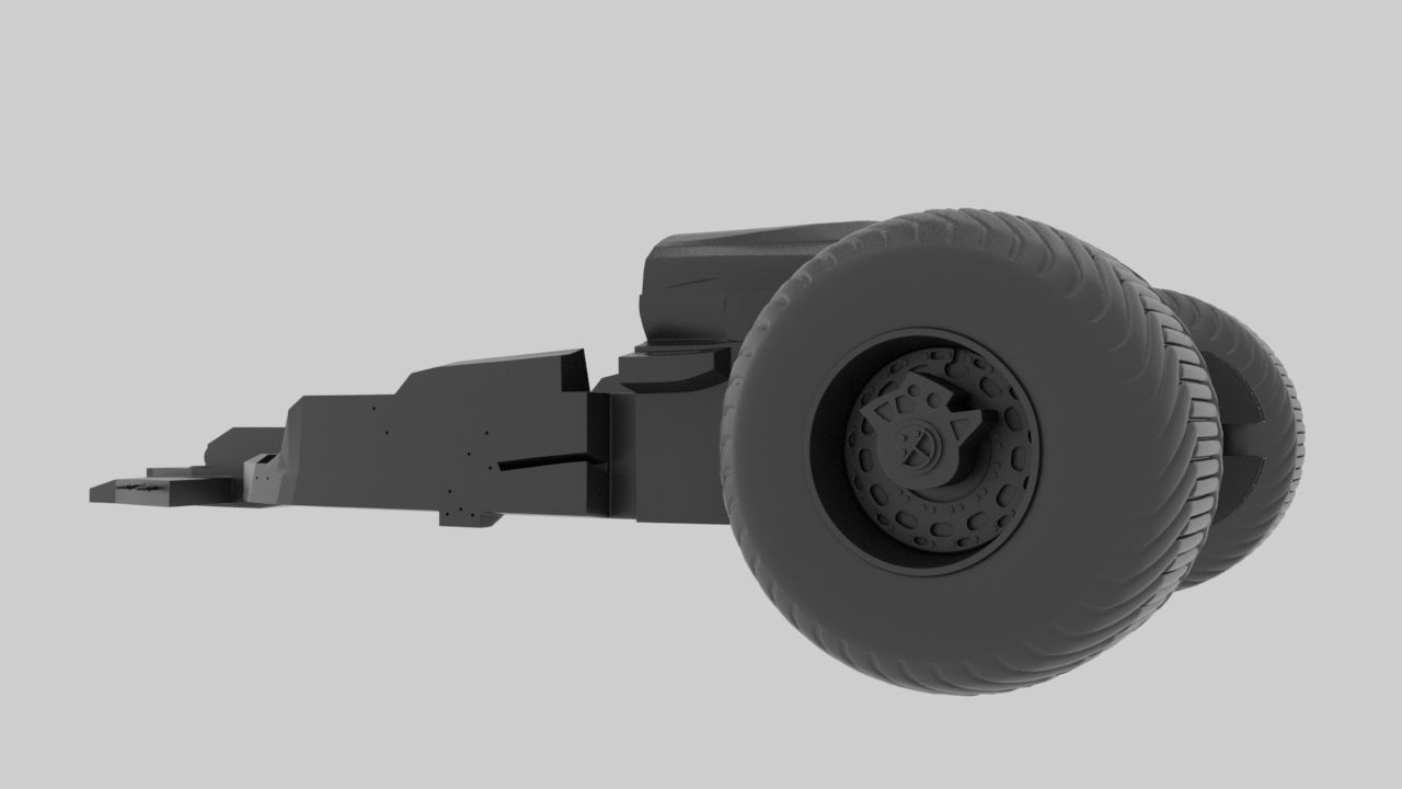 Batmobile  3d Printed 3D print model_18