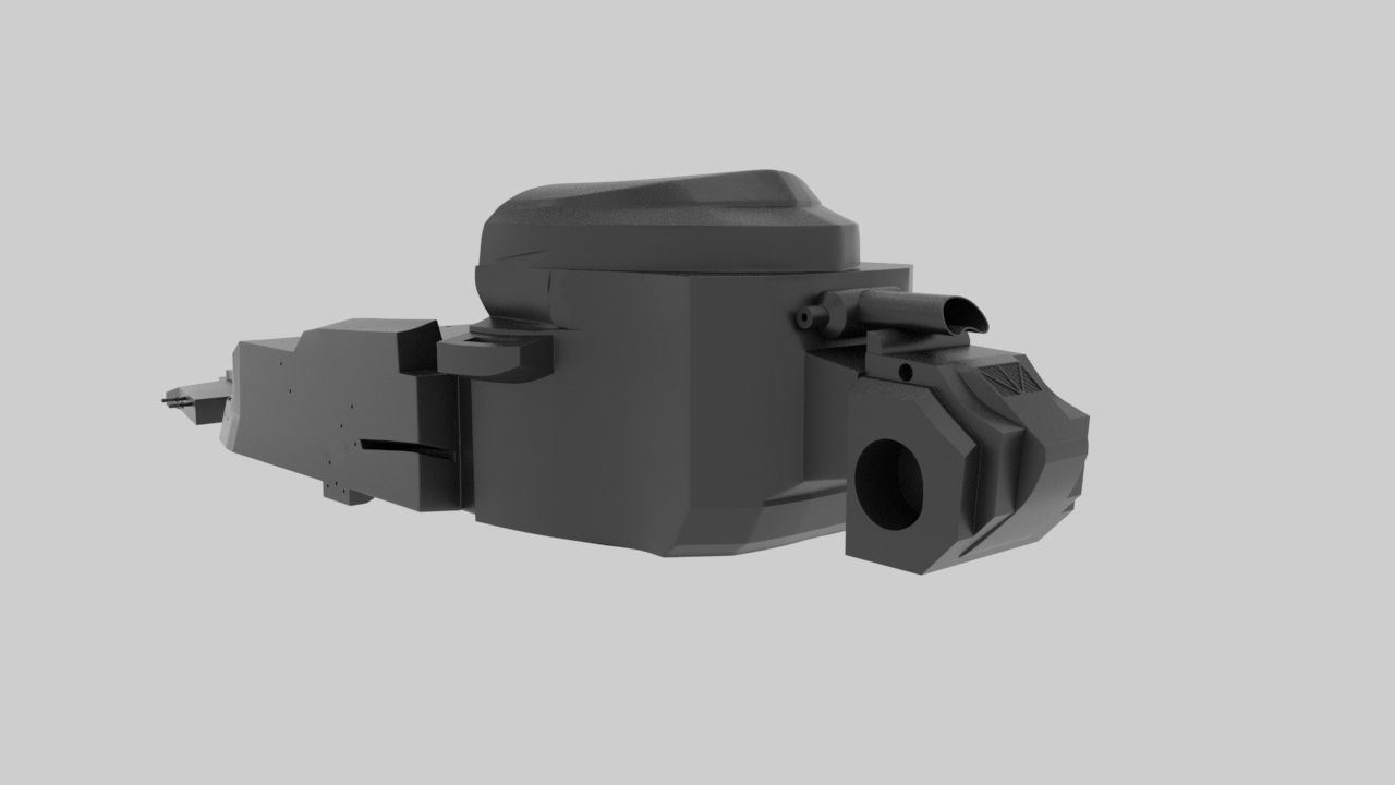 Batmobile  3d Printed 3D print model_11