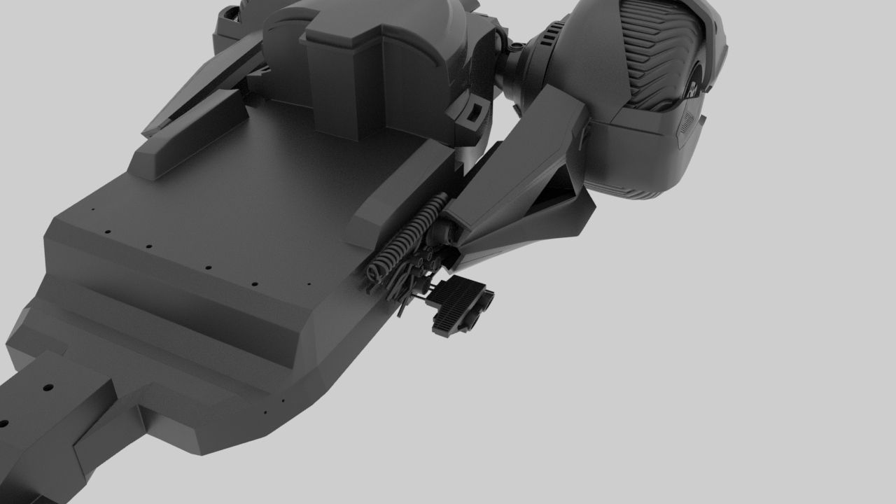 Batmobile  3d Printed 3D print model_24