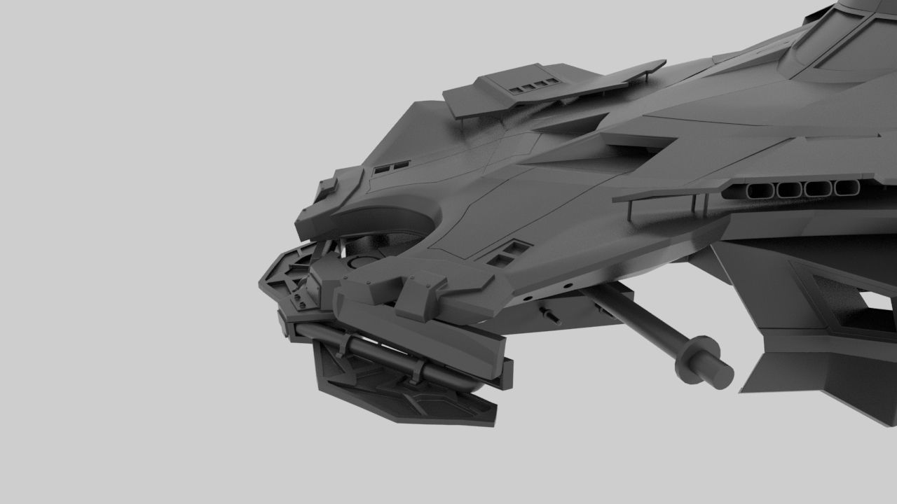 Batmobile  3d Printed 3D print model_41