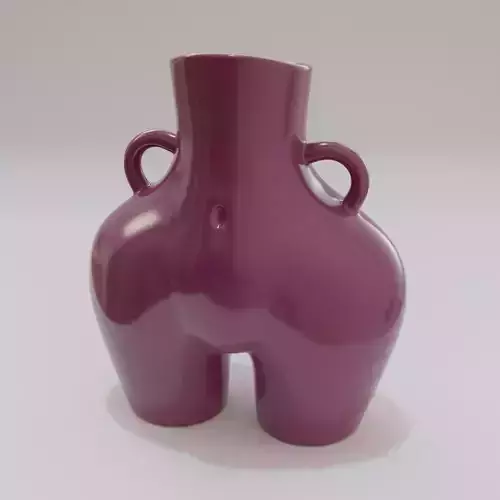 Waist vase 3D print model