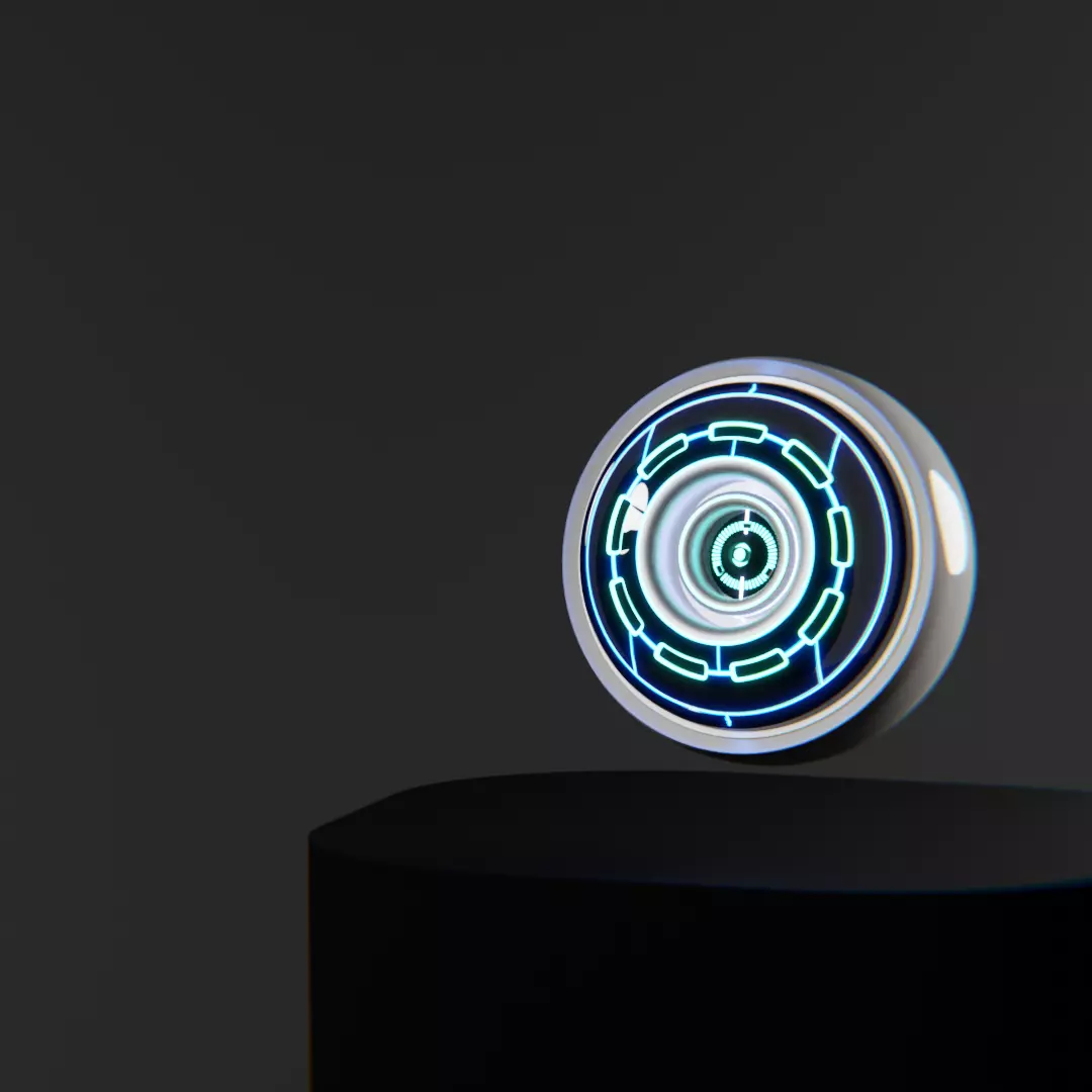 Robotic eye  3D model_0