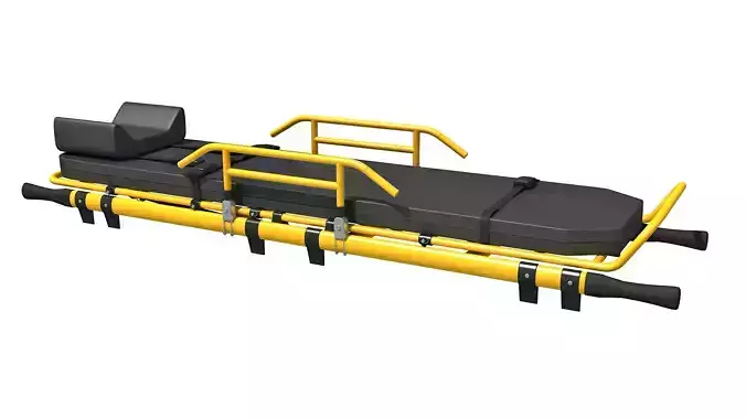 Medical Stretcher 3D model
