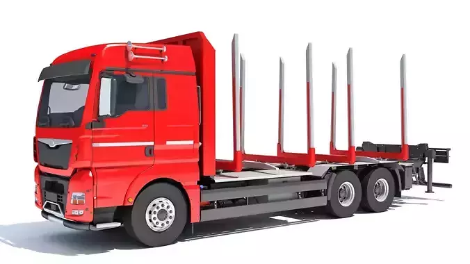 Forestry Truck 3D model