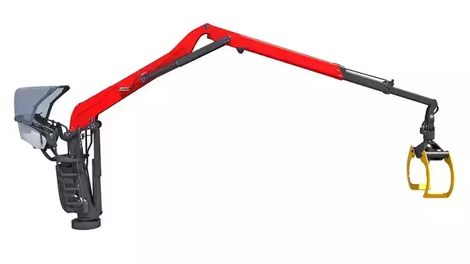 Crane 3D Model 3D model