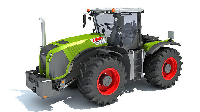 CLAAS Xerion Tractor 3D model