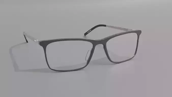 Mens Rectangle Glasses