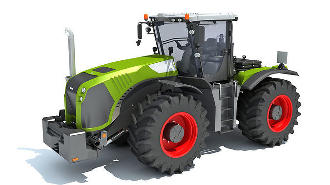 Farm Tractor 3D model