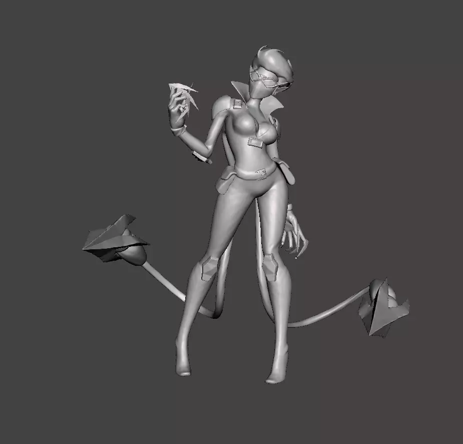 Safecracker Evelynn 3D Model 3D print model