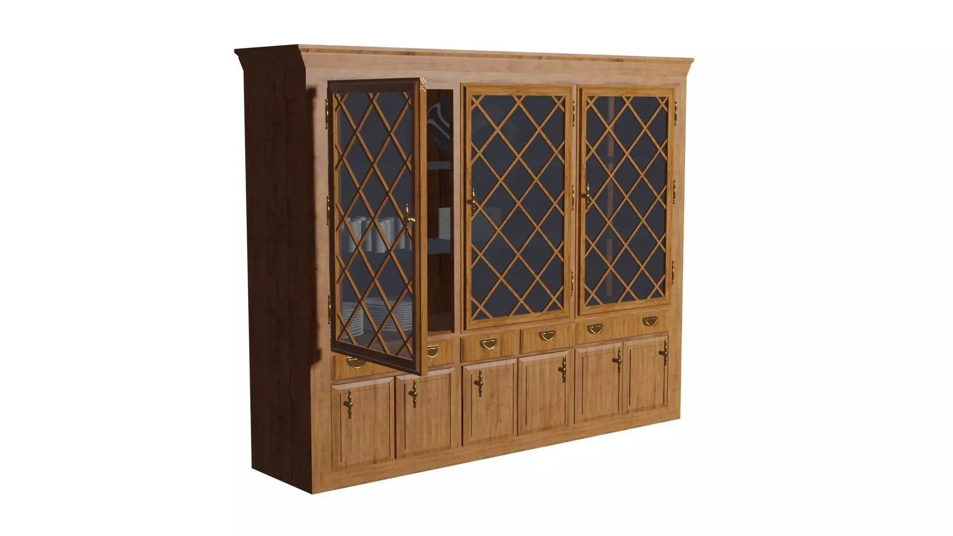 Architectural Asset Dining Buffet 1 3D model