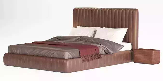 Meridiani Tuyo bed 3D model