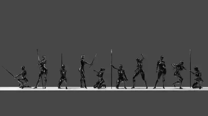  Amazons black oil material pack 1