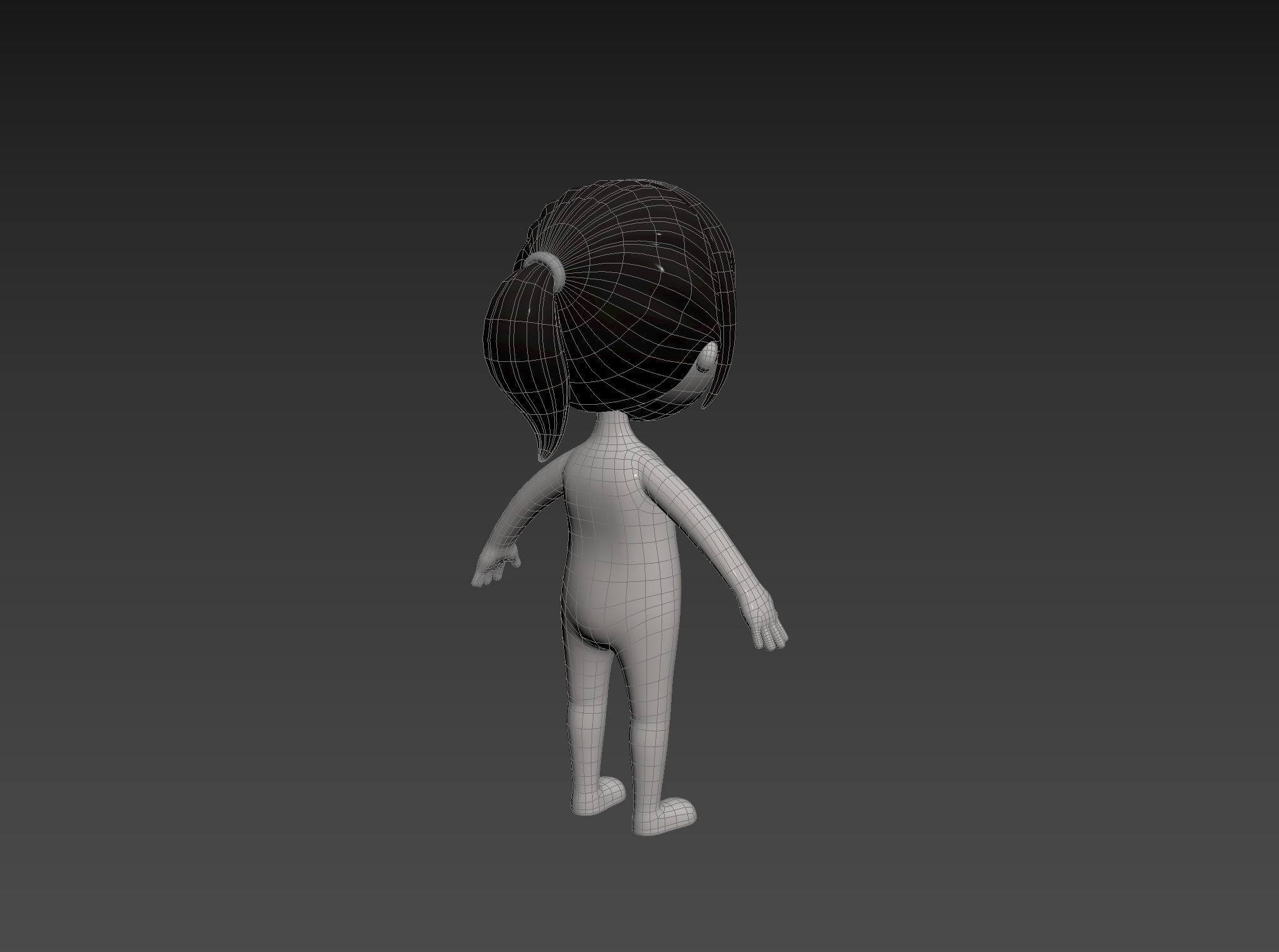 Character081 Girl 3D model_17